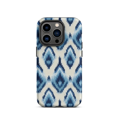 Indonesian Ikat Tough MagSafe iPhone® Case - The Global Wanderer