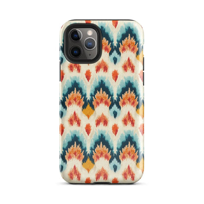 Indonesian Ikat Tough MagSafe iPhone® Case - The Global Wanderer