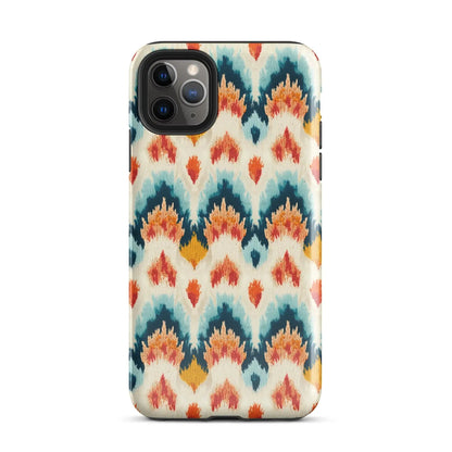 Indonesian Ikat Tough MagSafe iPhone® Case - The Global Wanderer