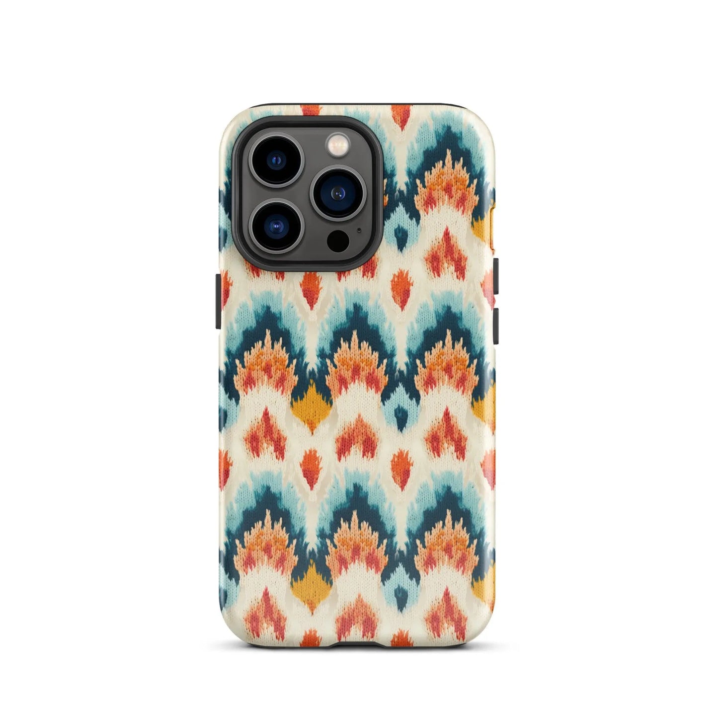 Indonesian Ikat Tough MagSafe iPhone® Case - The Global Wanderer