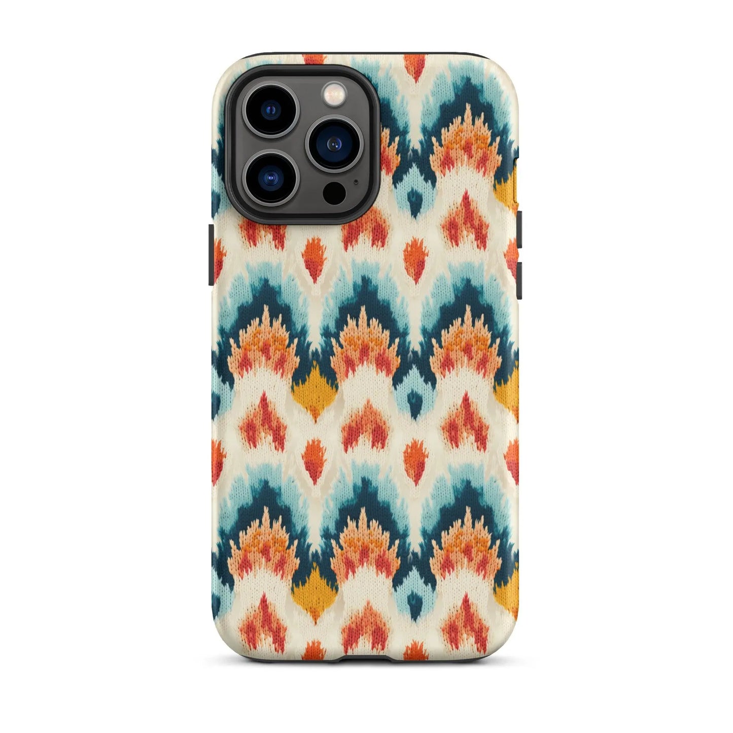 Indonesian Ikat Tough MagSafe iPhone® Case - The Global Wanderer