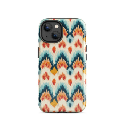 Indonesian Ikat Tough MagSafe iPhone® Case - The Global Wanderer