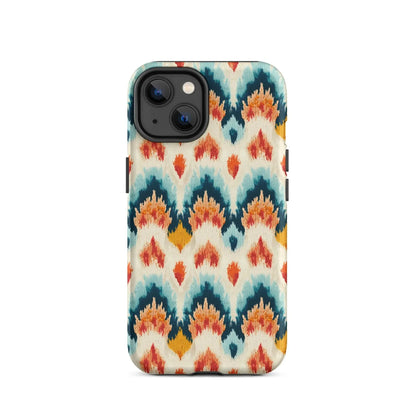 Indonesian Ikat Tough MagSafe iPhone® Case - The Global Wanderer