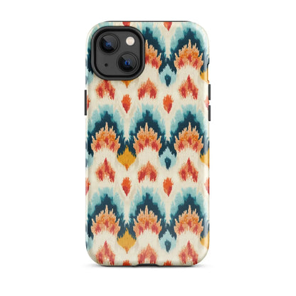 Indonesian Ikat Tough MagSafe iPhone® Case - The Global Wanderer