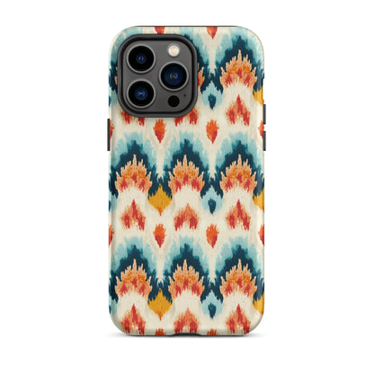 Indonesian Ikat Tough MagSafe iPhone® Case - The Global Wanderer