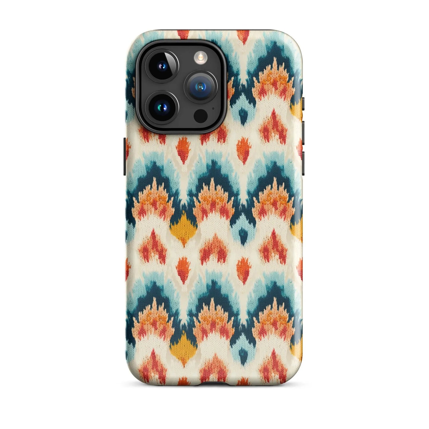 Indonesian Ikat Tough MagSafe iPhone® Case - The Global Wanderer