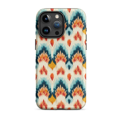 Indonesian Ikat Tough MagSafe iPhone® Case - The Global Wanderer