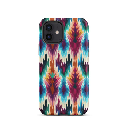 Indonesian Ikat Tough MagSafe iPhone® Case - The Global Wanderer