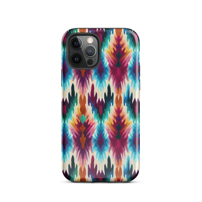 Indonesian Ikat Tough MagSafe iPhone® Case - The Global Wanderer