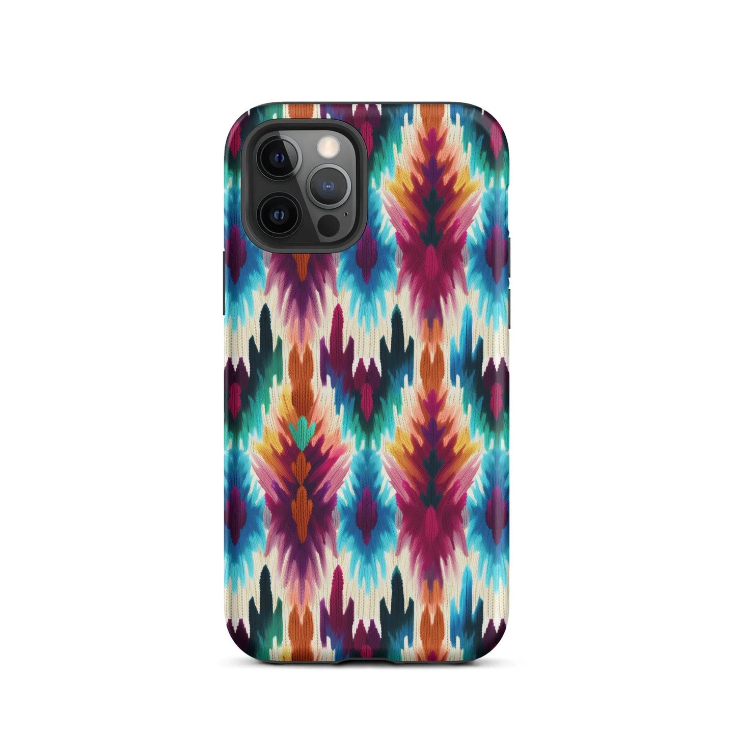 Indonesian Ikat Tough MagSafe iPhone® Case - The Global Wanderer