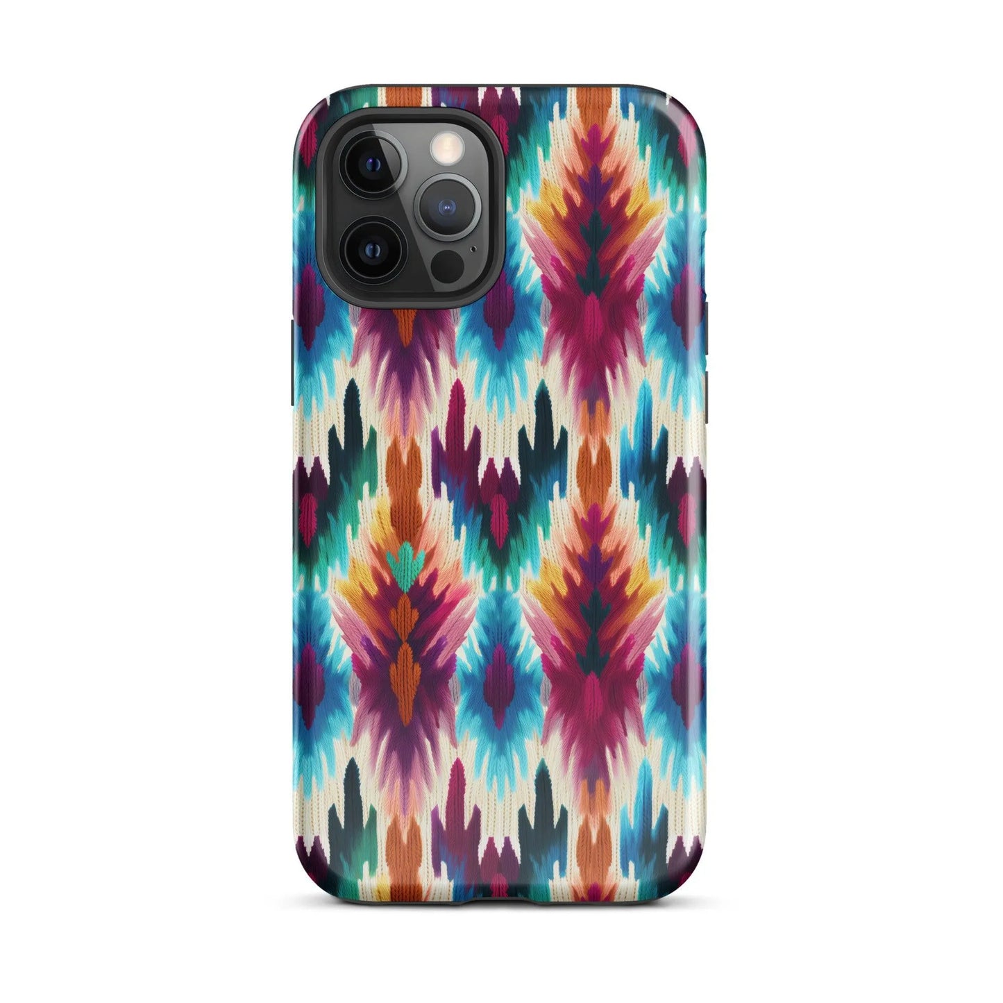 Indonesian Ikat Tough MagSafe iPhone® Case - The Global Wanderer