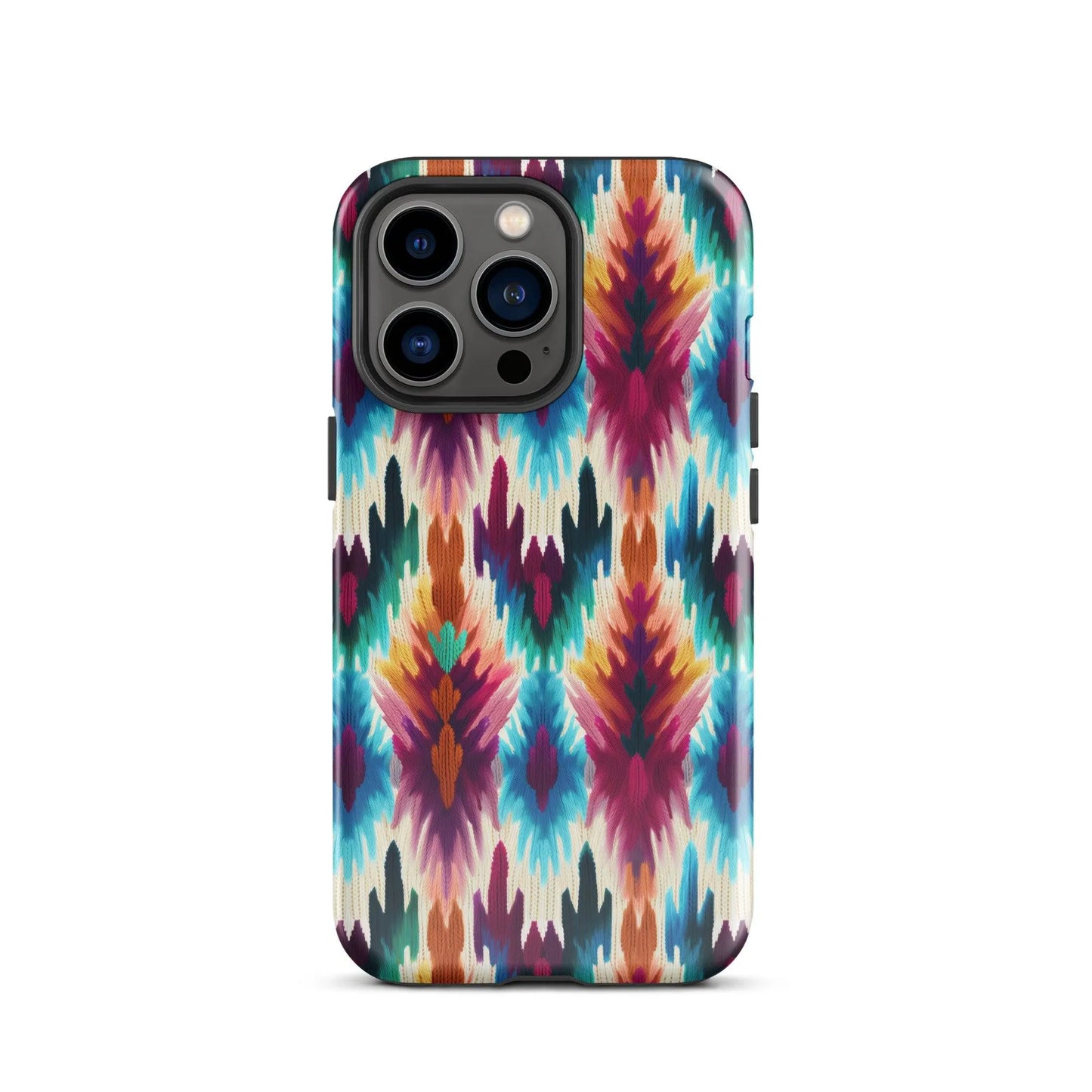 Indonesian Ikat Tough MagSafe iPhone® Case - The Global Wanderer