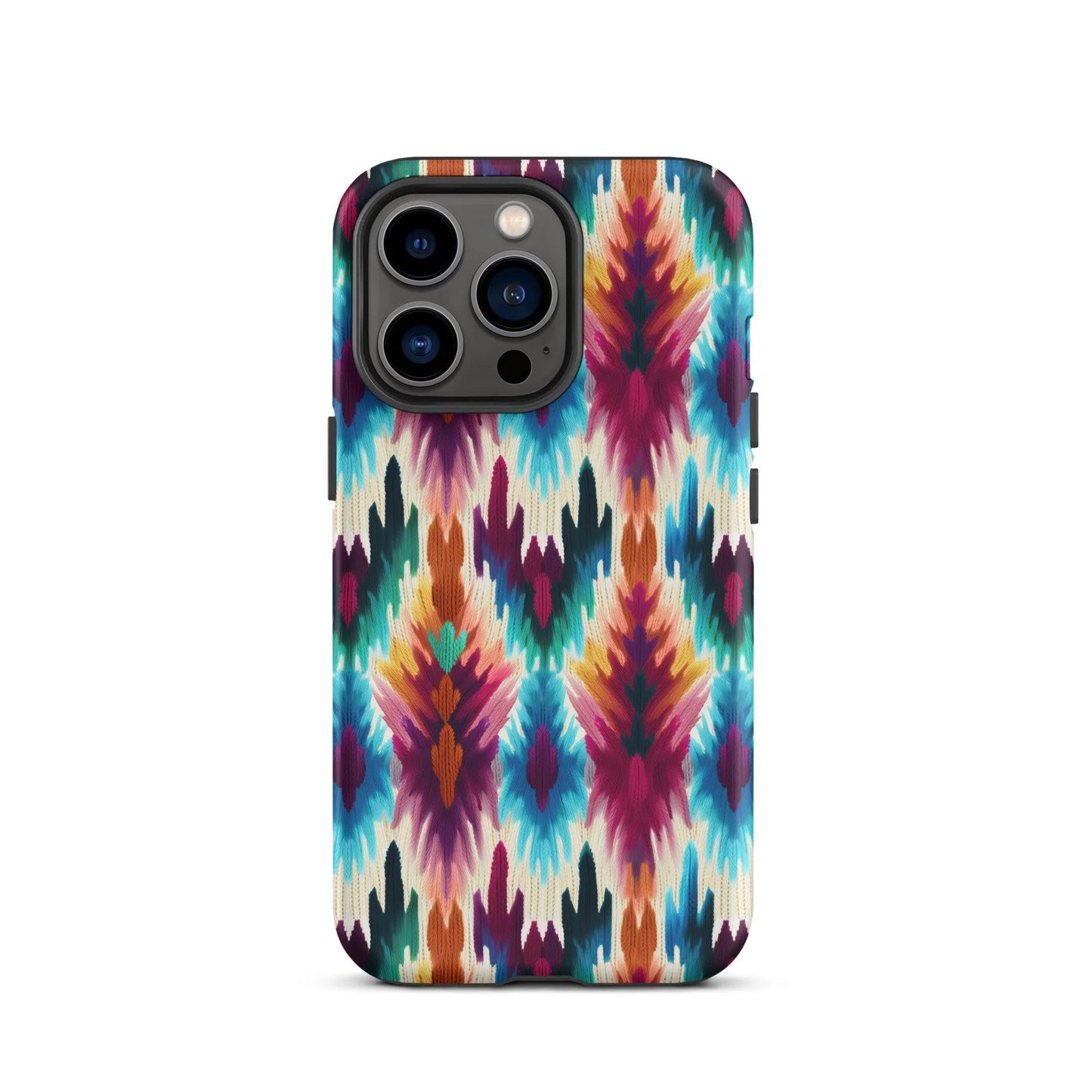 Indonesian Ikat Tough MagSafe iPhone® Case - The Global Wanderer