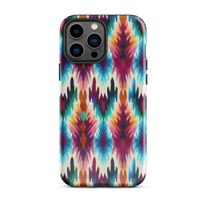 Indonesian Ikat Tough MagSafe iPhone® Case - The Global Wanderer