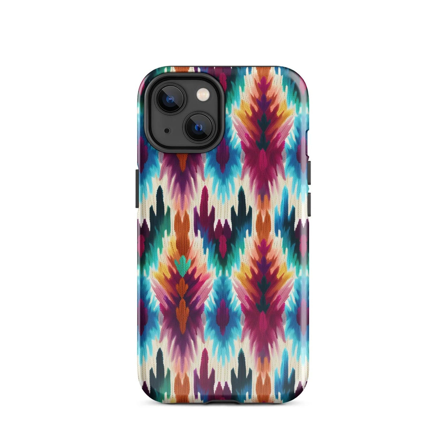 Indonesian Ikat Tough MagSafe iPhone® Case - The Global Wanderer