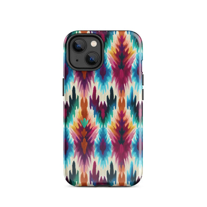 Indonesian Ikat Tough MagSafe iPhone® Case - The Global Wanderer