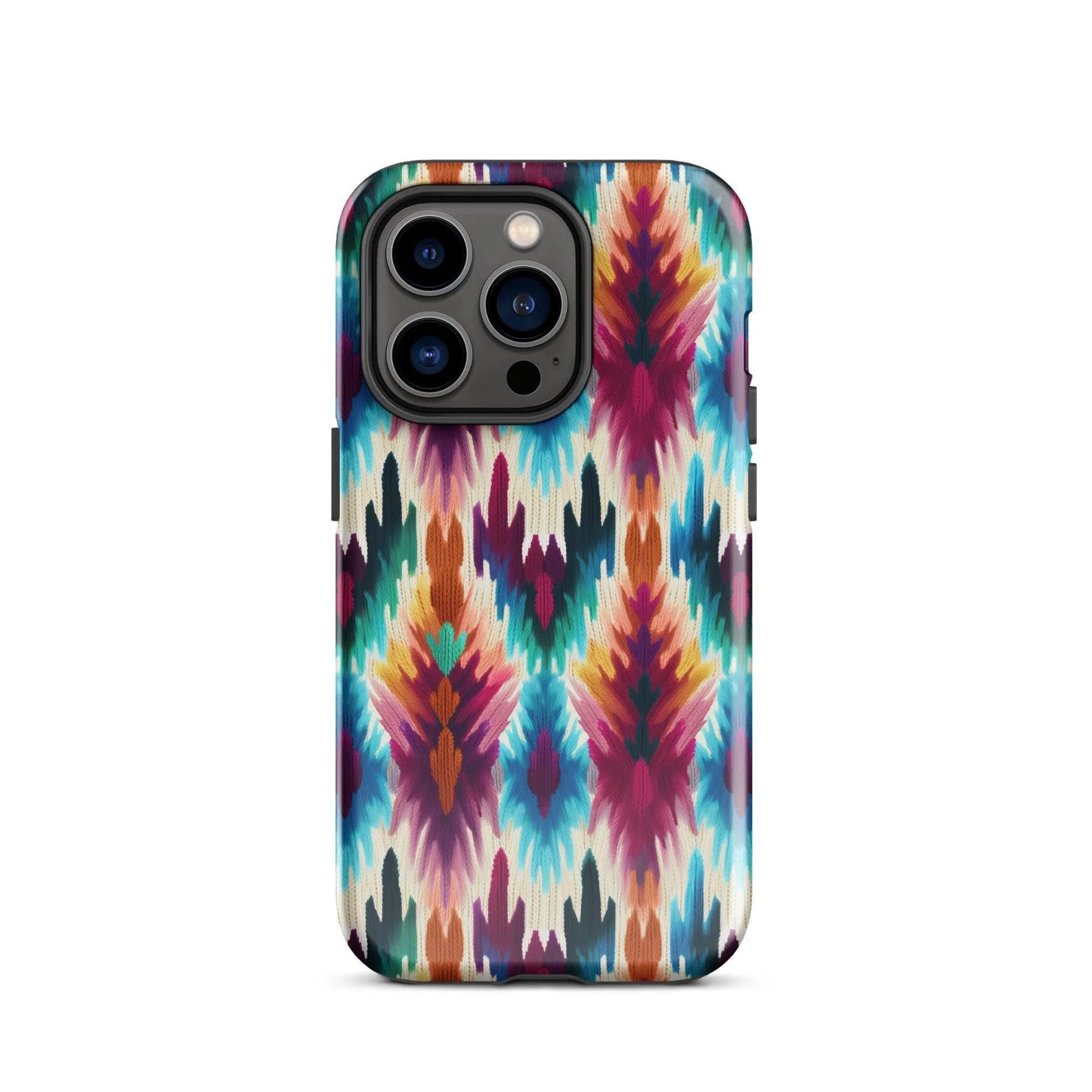 Indonesian Ikat Tough MagSafe iPhone® Case - The Global Wanderer