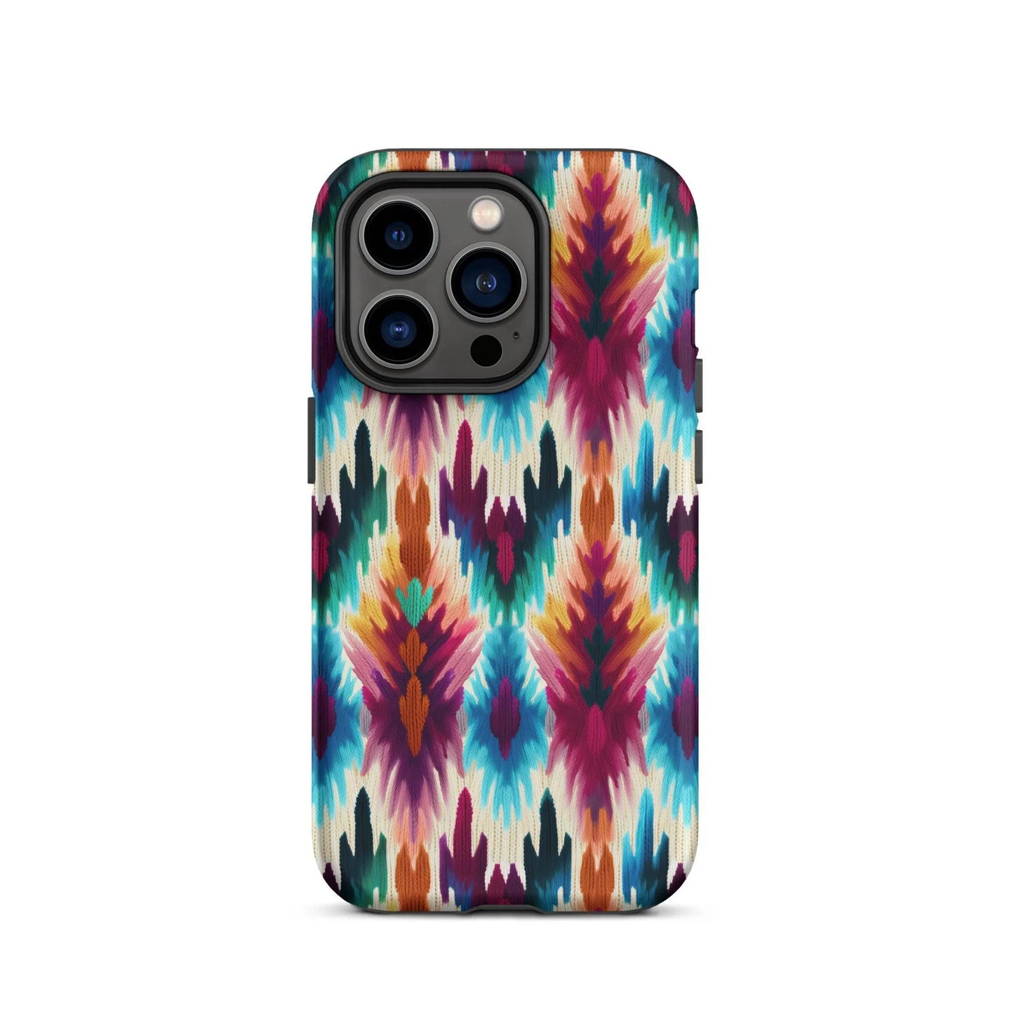 Indonesian Ikat Tough MagSafe iPhone® Case - The Global Wanderer