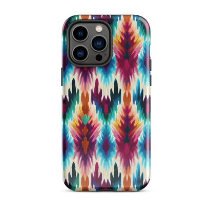 Indonesian Ikat Tough MagSafe iPhone® Case - The Global Wanderer