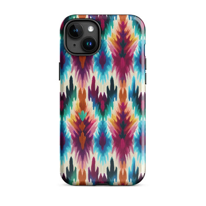 Indonesian Ikat Tough MagSafe iPhone® Case - The Global Wanderer