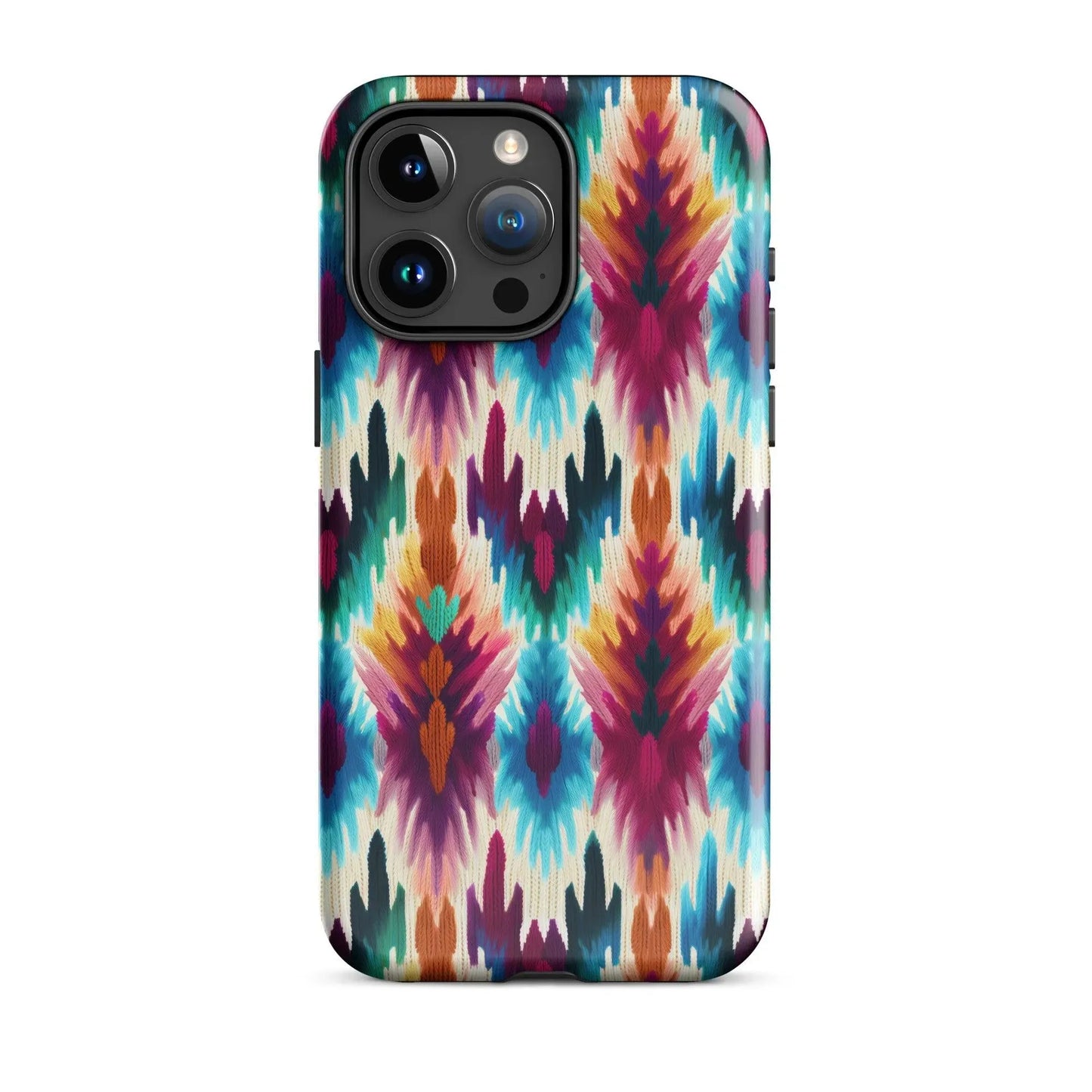 Indonesian Ikat Tough MagSafe iPhone® Case - The Global Wanderer