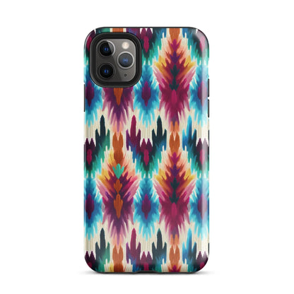 Indonesian Ikat Tough MagSafe iPhone® Case - The Global Wanderer