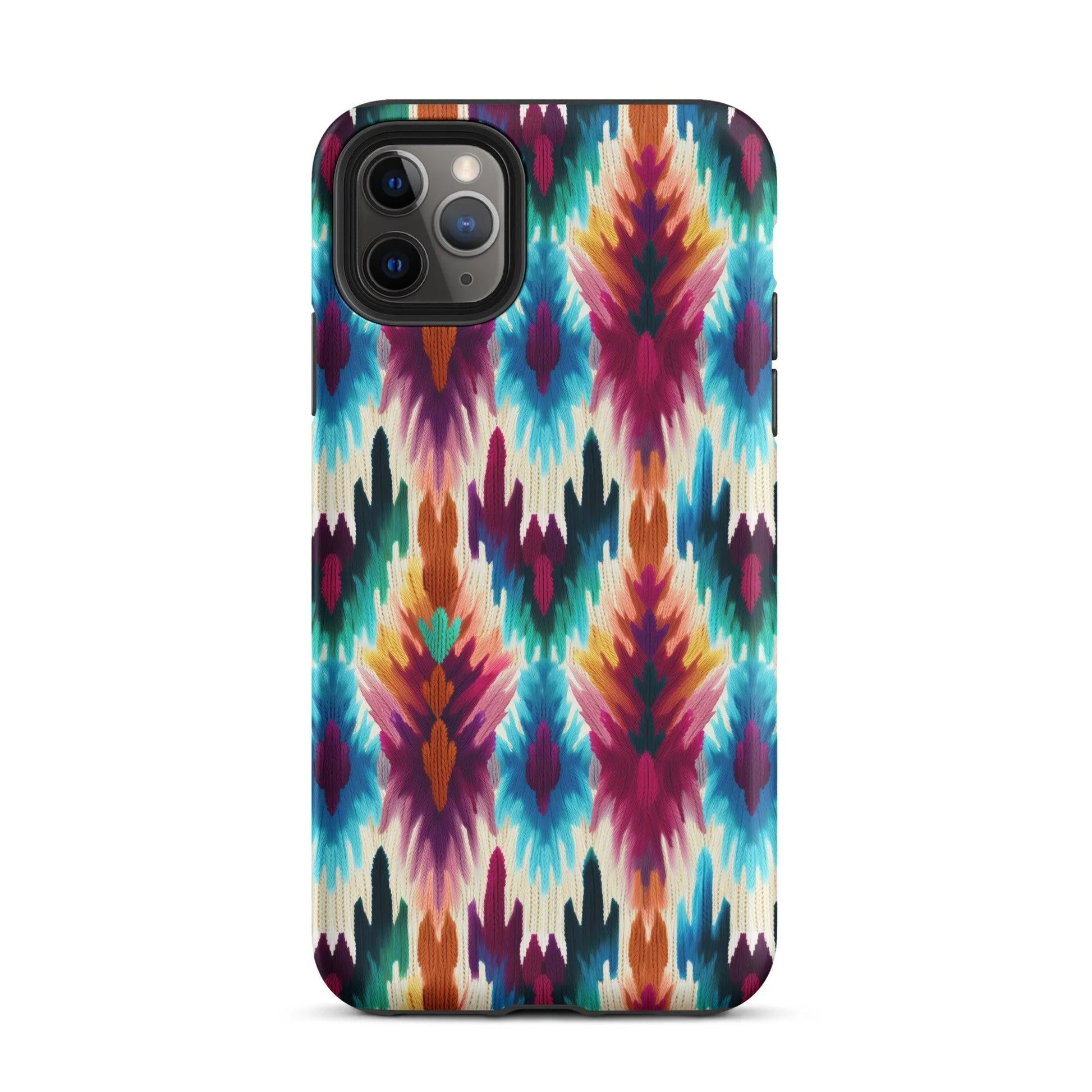 Indonesian Ikat Tough MagSafe iPhone® Case - The Global Wanderer