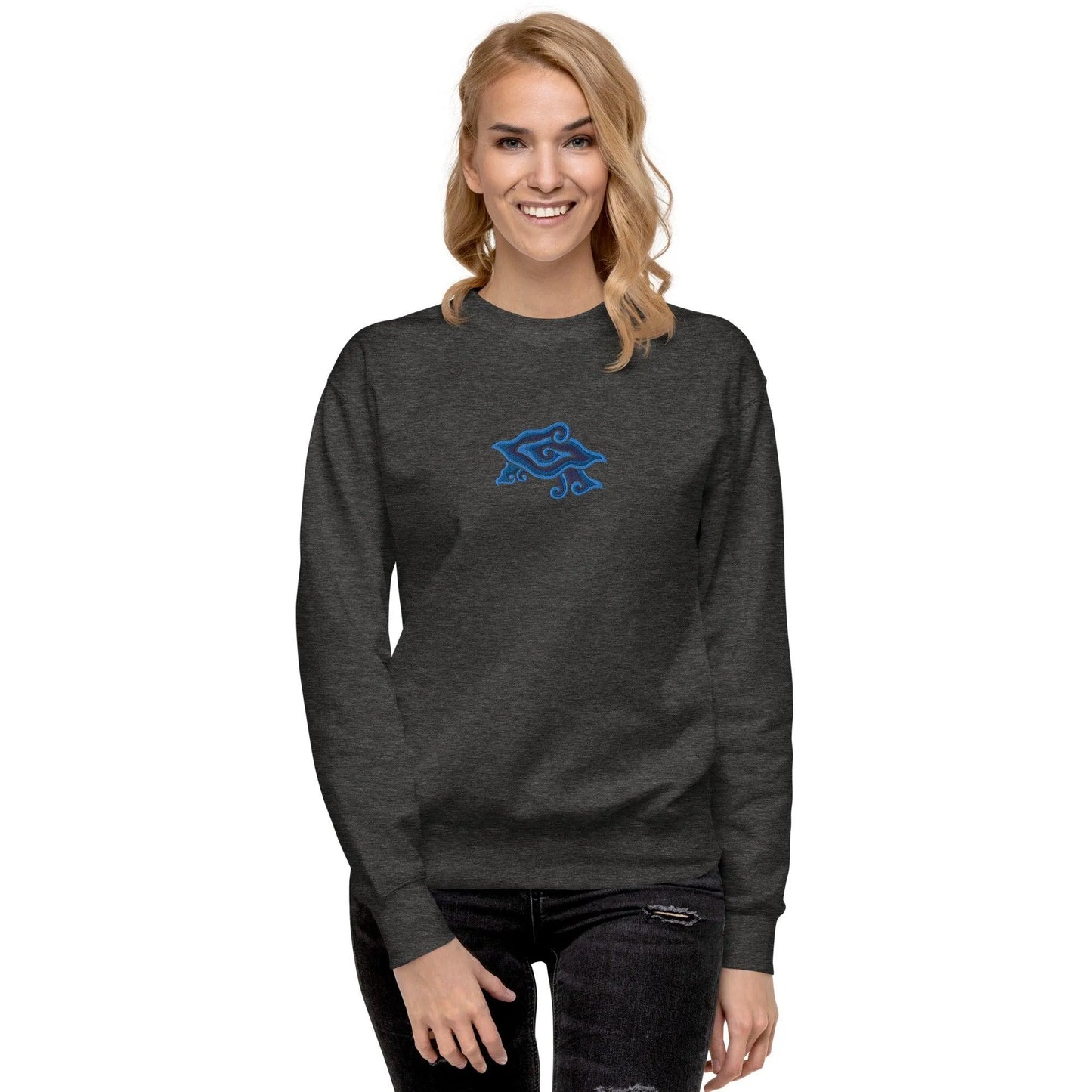 Indonesian Mendung Embroidered Sweatshirt - The Global Wanderer