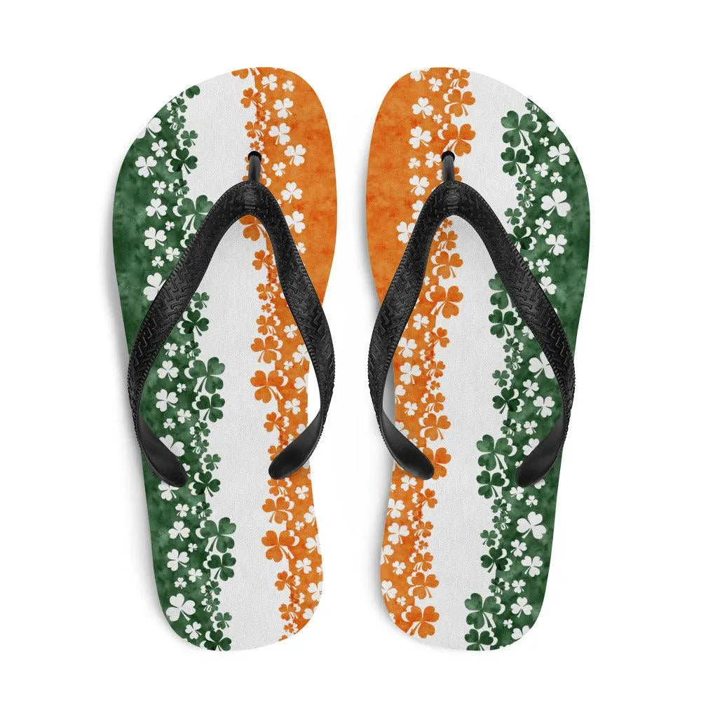 Irish Shamrock Flip Flops - The Global Wanderer