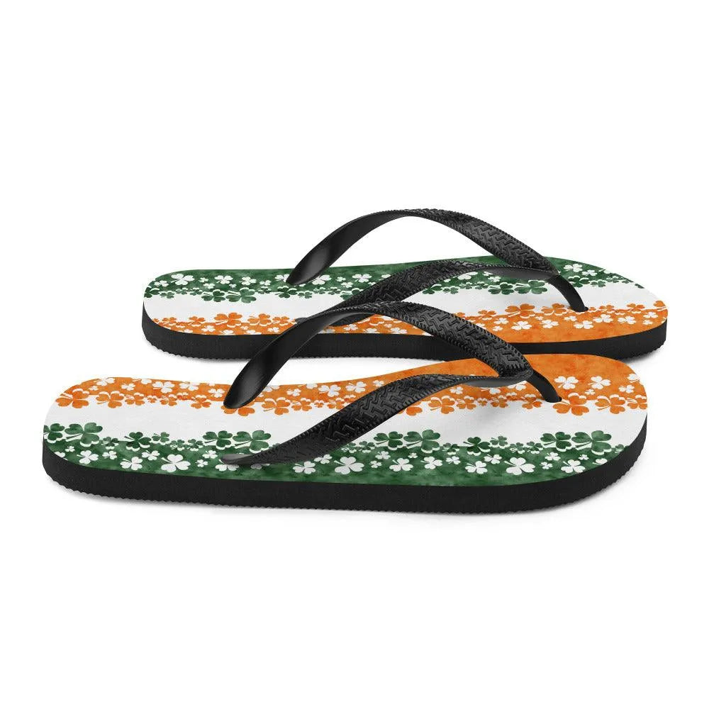 Irish Shamrock Flip Flops - The Global Wanderer