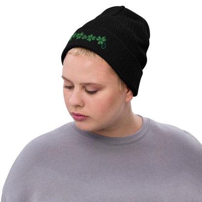 Irish Shamrock Garden Beanie - The Global Wanderer