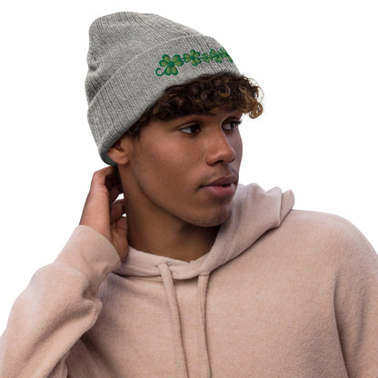 Irish Shamrock Garden Beanie - The Global Wanderer