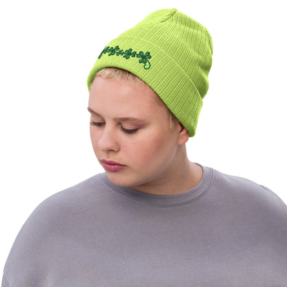 Irish Shamrock Garden Beanie - The Global Wanderer