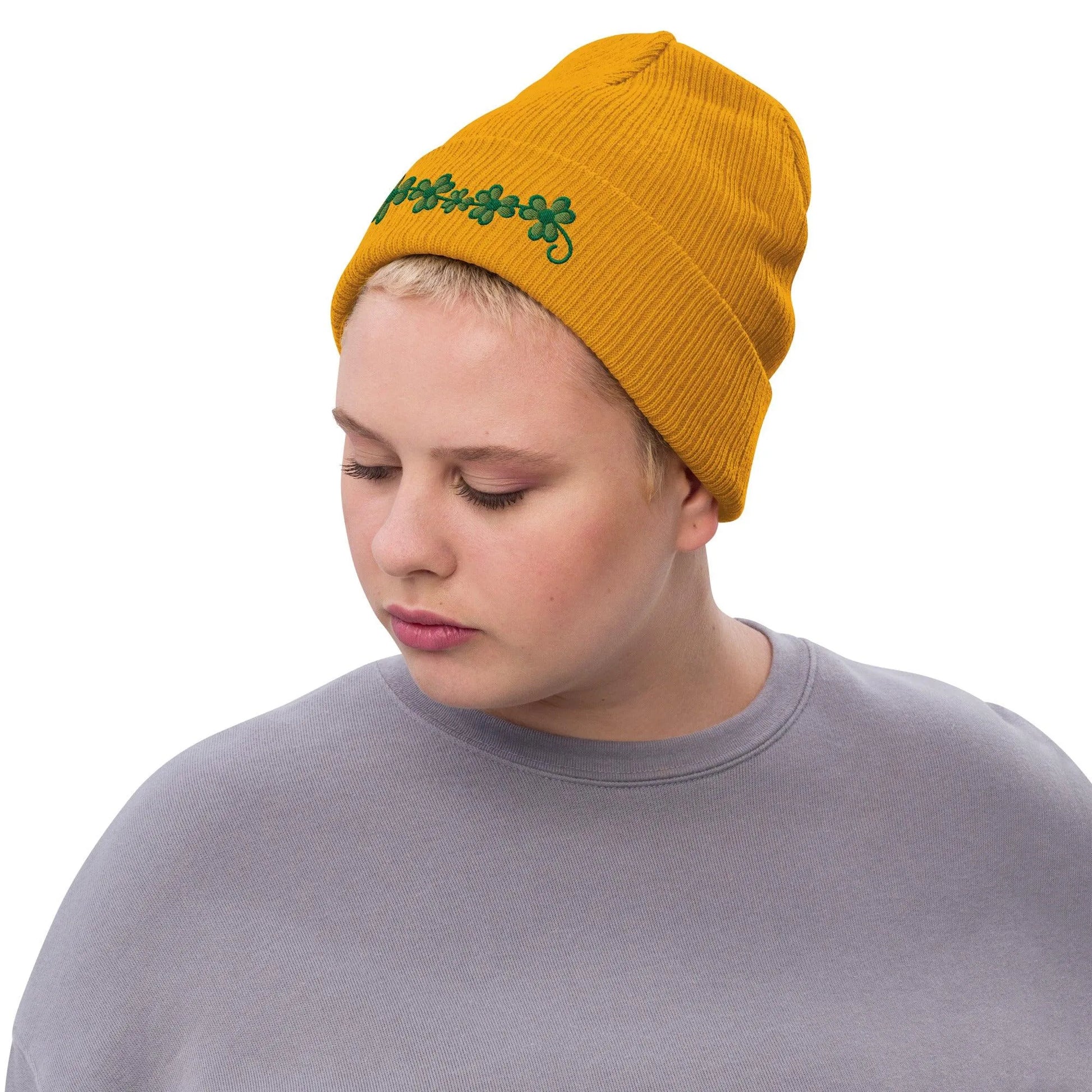 Irish Shamrock Garden Beanie - The Global Wanderer