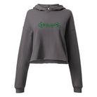 Irish Shamrock Garden Cropped Hoodie - The Global Wanderer