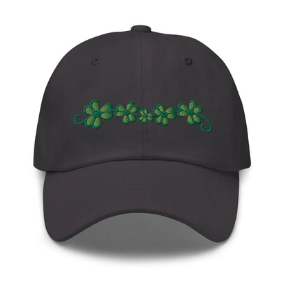 Irish Shamrock Garden Embroidered Dad Hat - The Global Wanderer