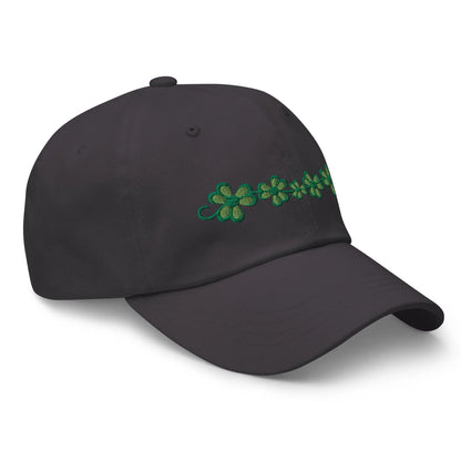 Irish Shamrock Garden Embroidered Dad Hat - The Global Wanderer