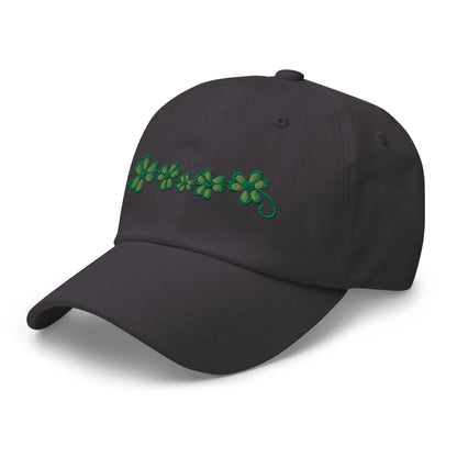 Irish Shamrock Garden Embroidered Dad Hat - The Global Wanderer