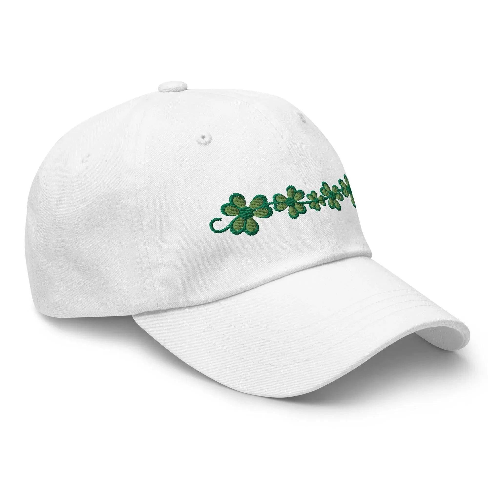 Irish Shamrock Garden Embroidered Dad Hat - The Global Wanderer