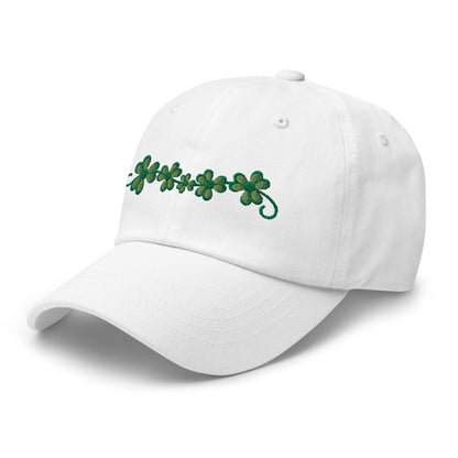 Irish Shamrock Garden Embroidered Dad Hat - The Global Wanderer