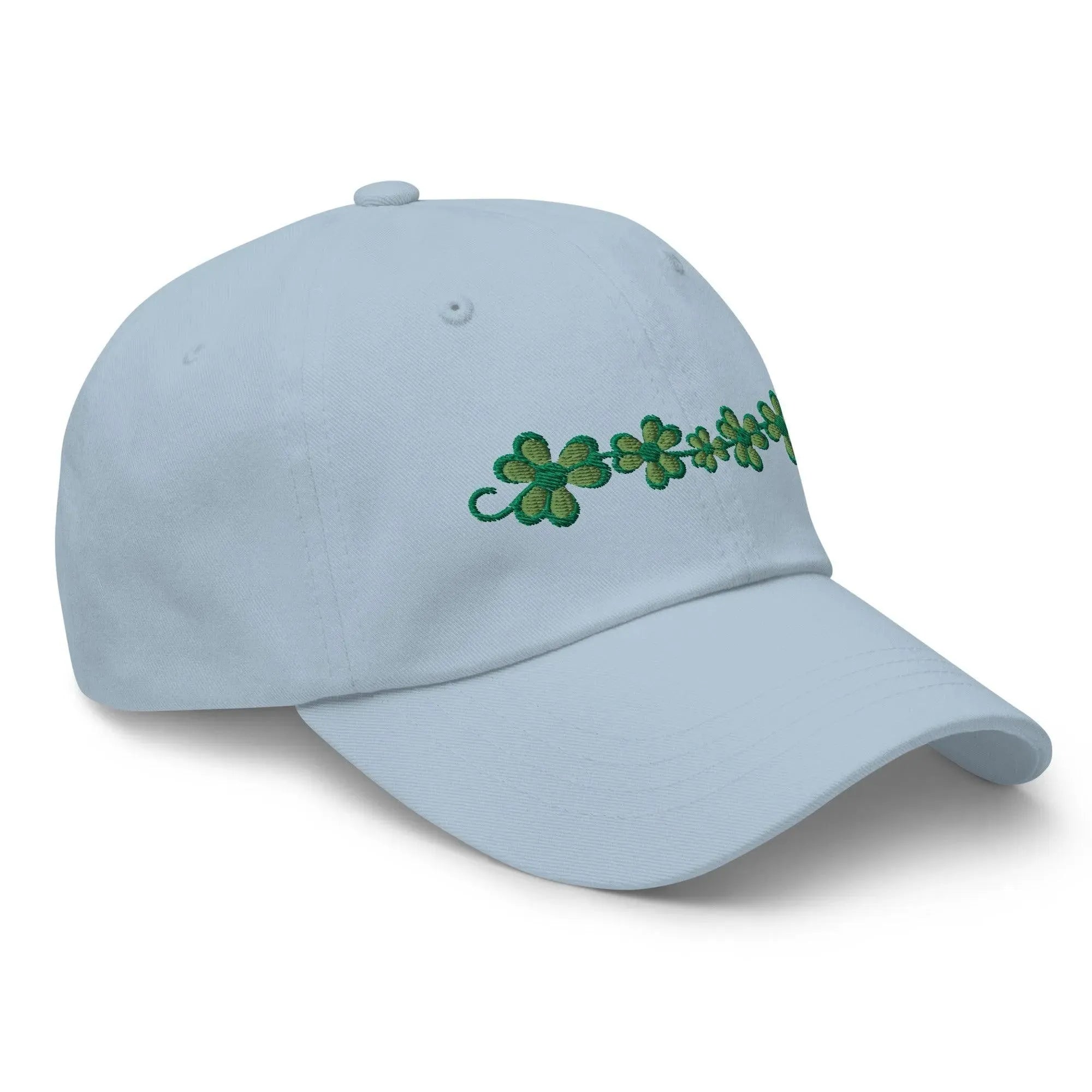 Irish Shamrock Garden Embroidered Dad Hat - The Global Wanderer