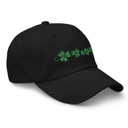 Irish Shamrock Garden Embroidered Dad Hat - The Global Wanderer