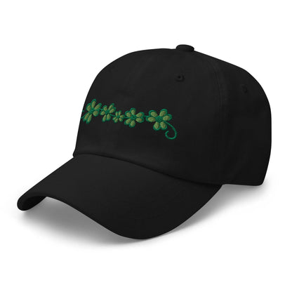 Irish Shamrock Garden Embroidered Dad Hat - The Global Wanderer