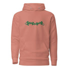 Irish Shamrock Garden Embroidered Hoodie - The Global Wanderer