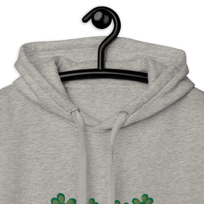 Irish Shamrock Garden Embroidered Hoodie - The Global Wanderer