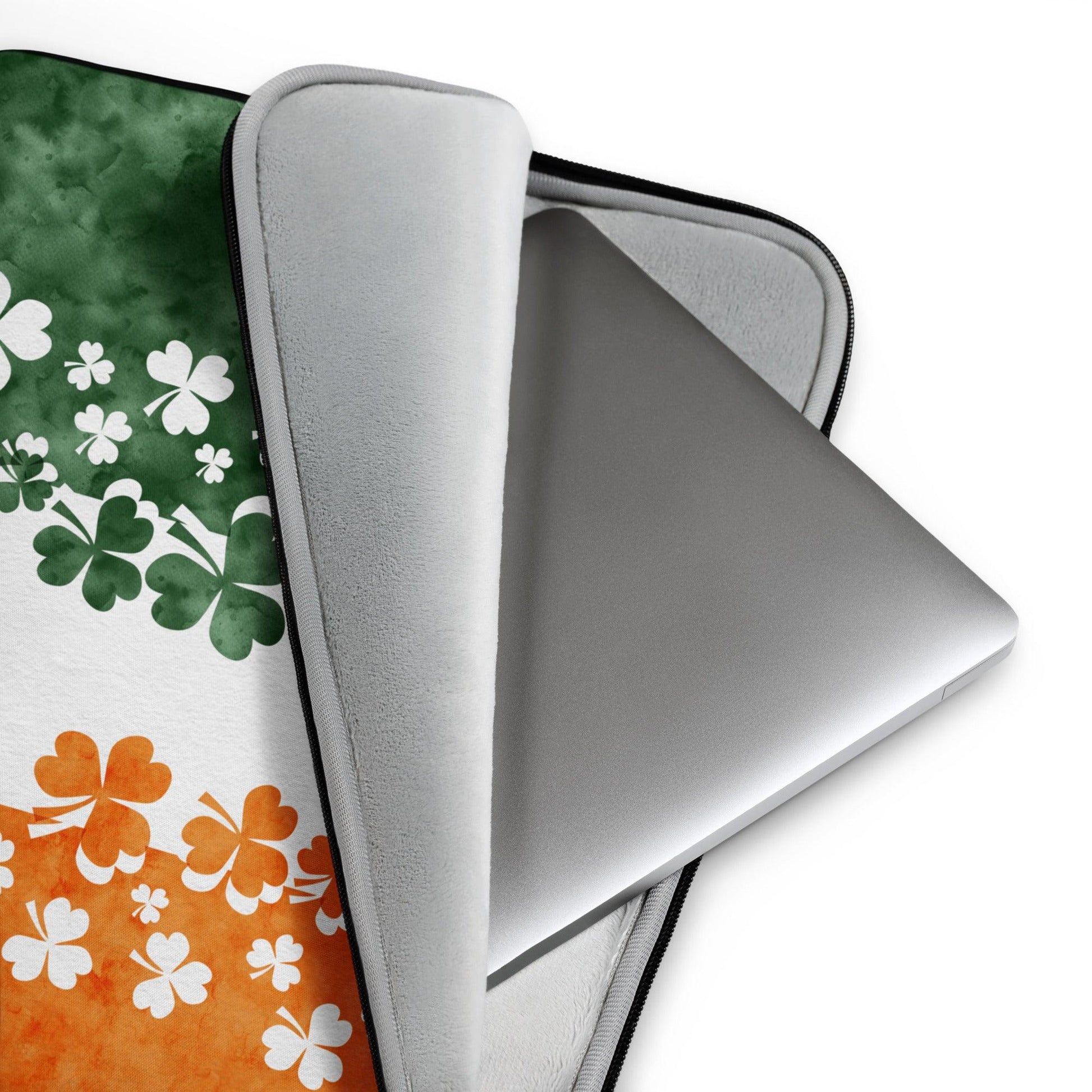 Irish Shamrock Laptop Case - The Global Wanderer