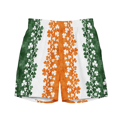 Irish Shamrock Recycled Men's Swim Trunks - The Global Wanderer