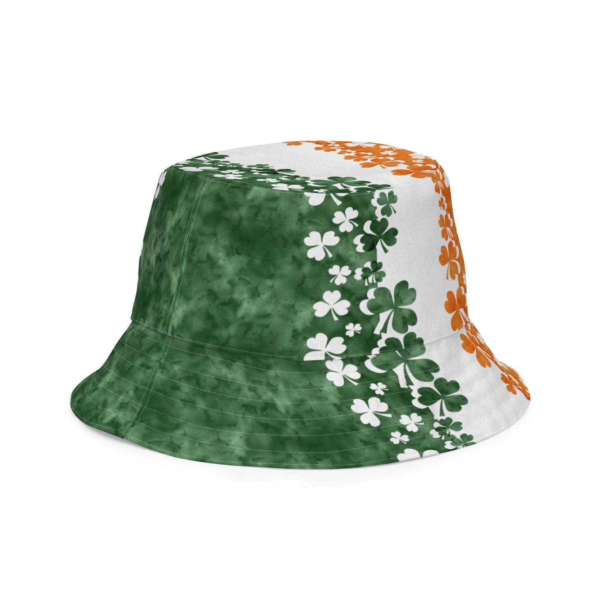 Irish Shamrock Reversible Bucket Hat - The Global Wanderer