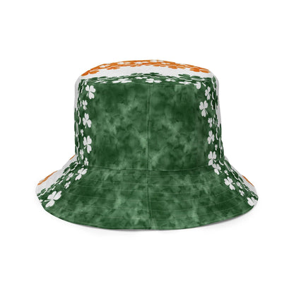 Irish Shamrock Reversible Bucket Hat - The Global Wanderer