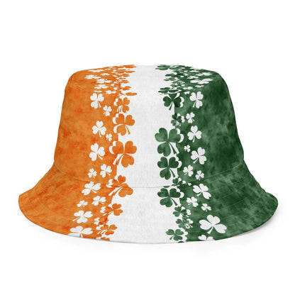 Irish Shamrock Reversible Bucket Hat - The Global Wanderer